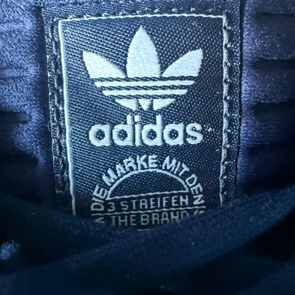 Adidas Samba Navy and White Sneakers - Picture 7 of 9